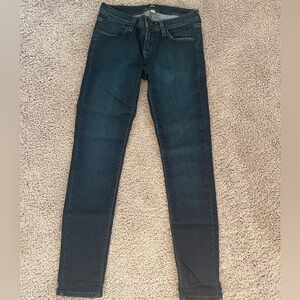 Just black skinny jeans - size 27